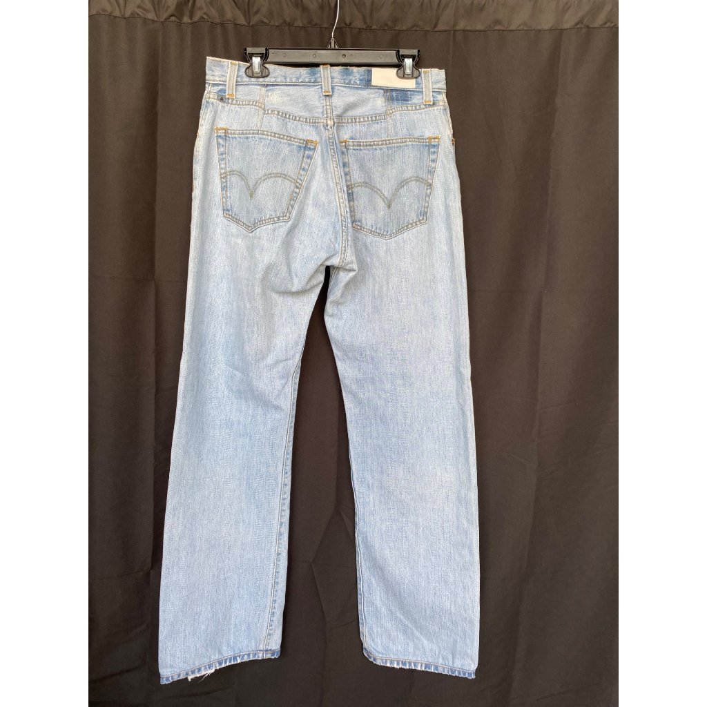 *$599 New Re/Done X Levi's Indigo Relaxed *Sample* Jeans Sz 28